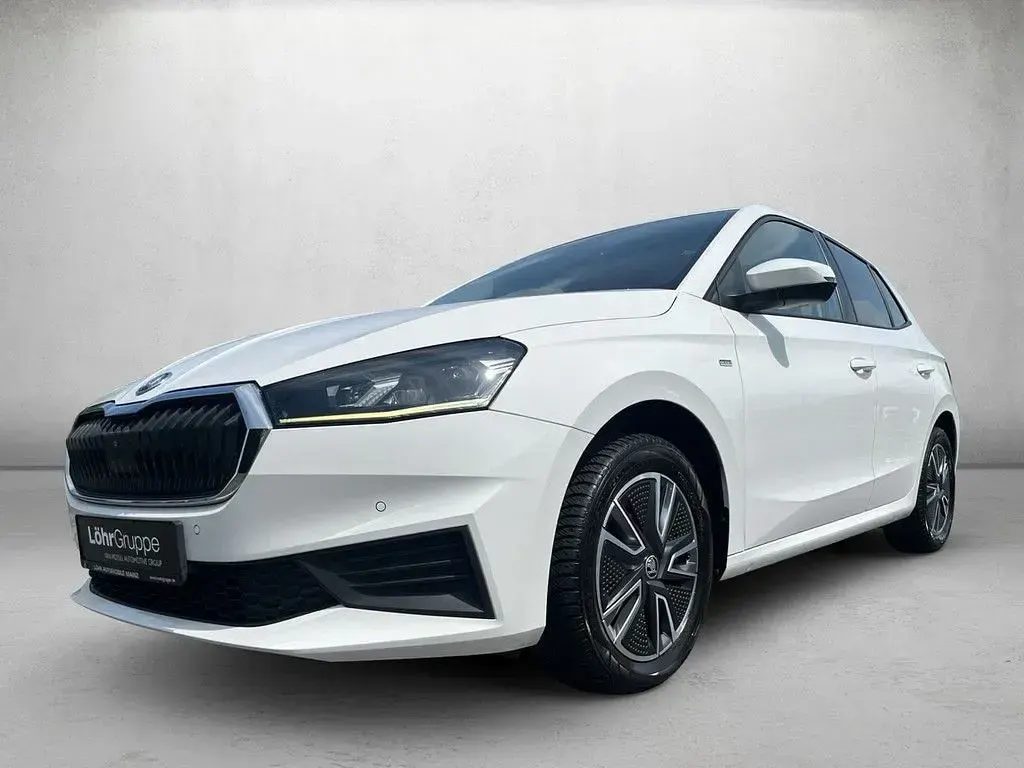 Gebraucht Skoda Fabia Tour 95 PS (69 kW) 2023 Weiß Kleinwagen