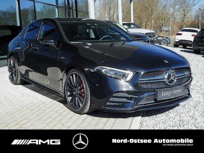 Gebraucht Mercedes A35 AMG AMG 306 PS (225 kW) 2021 Schwarz metalliclack kosmosschwarz metallic Limousine