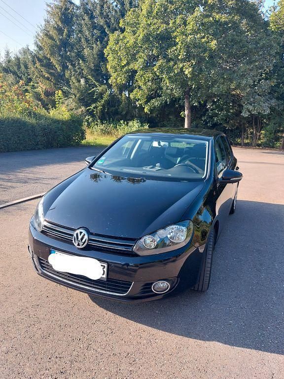 Schwarz Gebraucht 2009 VW Golf VI Highline Limousine | 5.500 € (Fairer Preis) - Bild 1/4