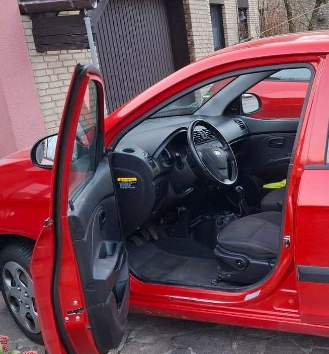 Gebraucht Kia Picanto Attract 65 PS (47 kW) 2009 Rot Kleinwagen