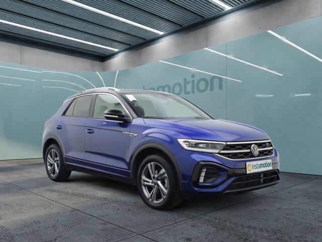 Blau Gebraucht 2024 VW T-Roc IQ Drive SUV | 30.099 € (Guter Preis) - Bild 1/2