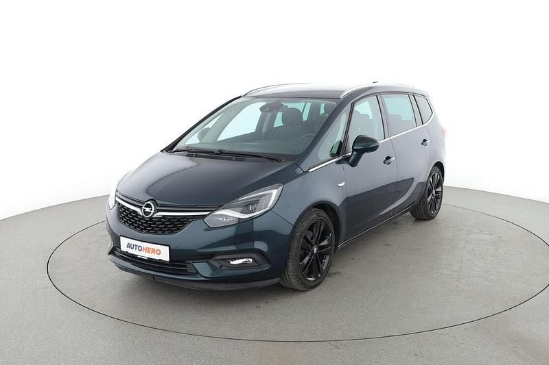 Grün Gebraucht 2017 Opel Zafira Tourer Innovation Van / Kleinbus | 12.550 € (Fairer Preis) - Bild 1/3