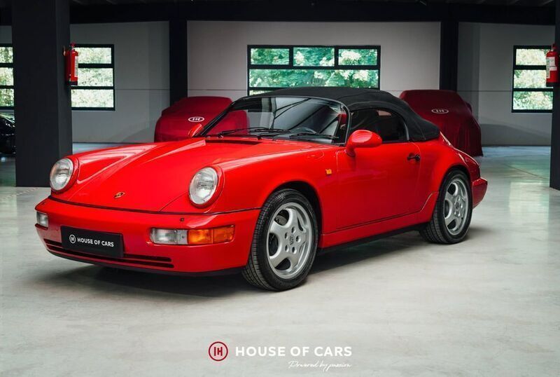 Second-hand Porsche 964 250 CP (183 kW) 1993 Roșu Cabrio