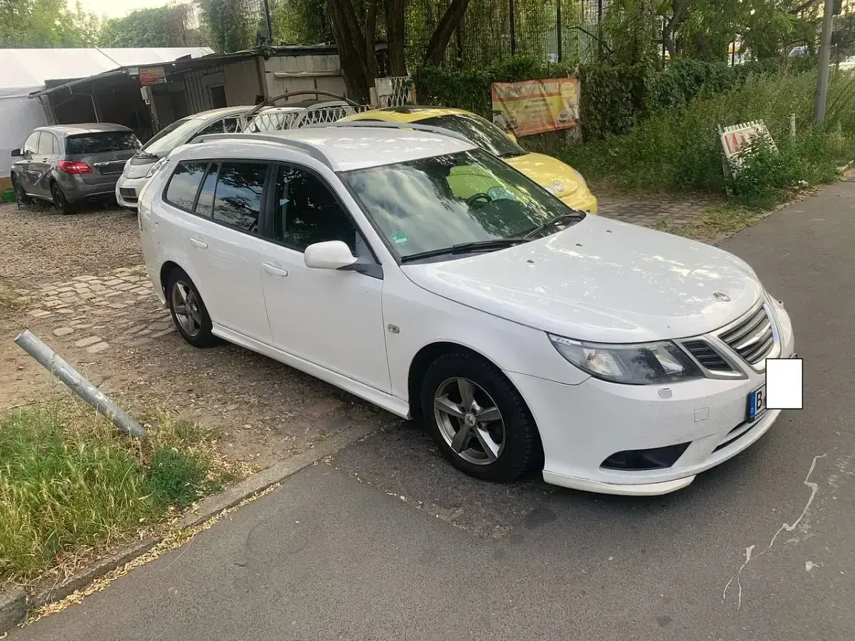 Occasion Saab 9-3 Linear 120 PK (88 kW) 2010 Wit Stationwagen