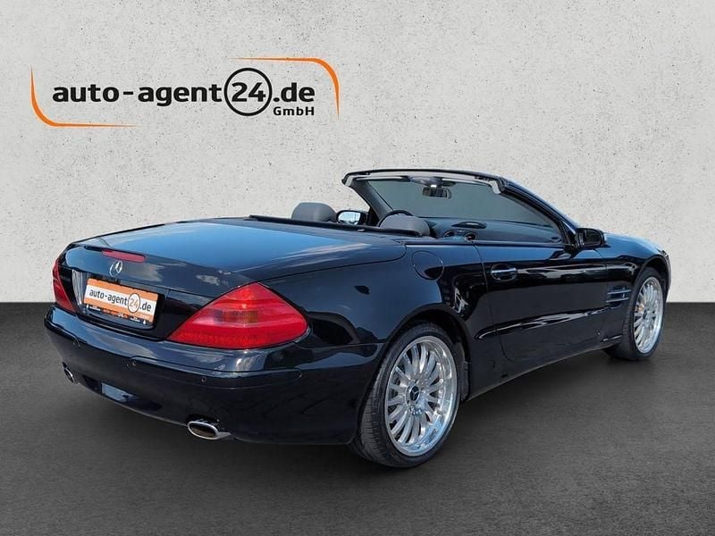 Gebraucht Mercedes SL350 245 PS (180 kW) 2004 Obsidianschwarz metallic (mb 9197) Cabrio