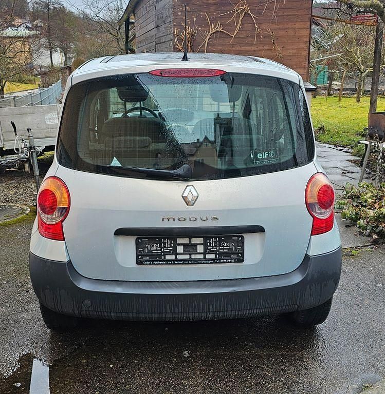 Gebraucht Renault Modus Authentique 88 PS (64 kW) 2004 Silber Van / Kleinbus