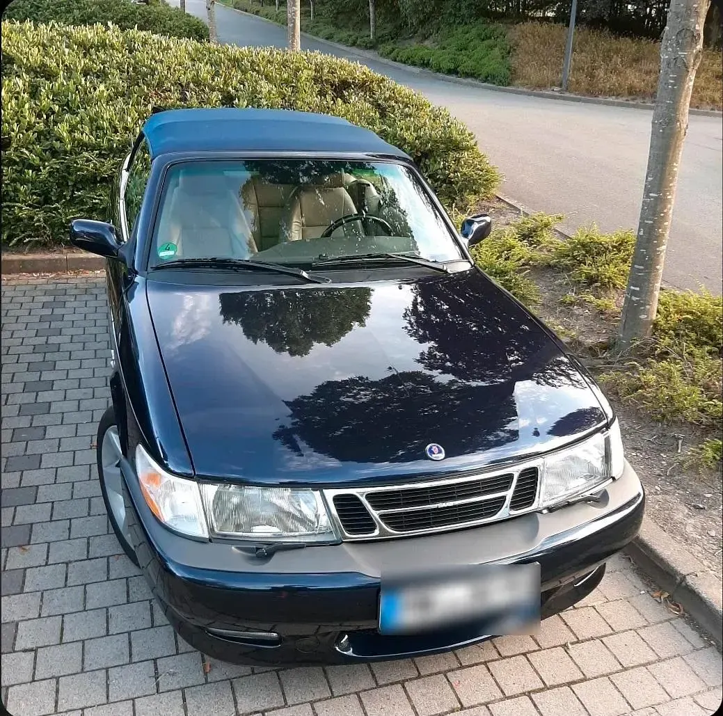 Gebraucht Saab 9-3 Aero 205 PS (150 kW) 2003 Blau Cabrio