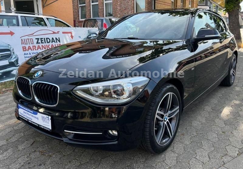 Schwarz Gebraucht 2014 BMW 118 Sport Line Kleinwagen | 9.300 € (Fairer Preis) - Bild 1/4