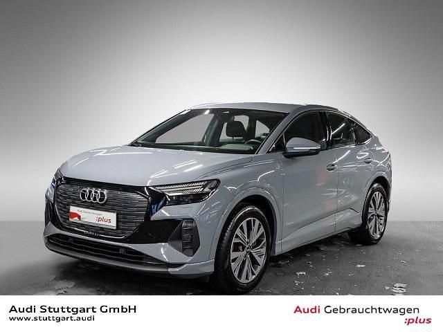 Kieselgrau Gebraucht 2022 Audi Q4 Sportback e-tron Advanced SUV | 30.940 € (Etwas zu teuer) - Bild 1/4