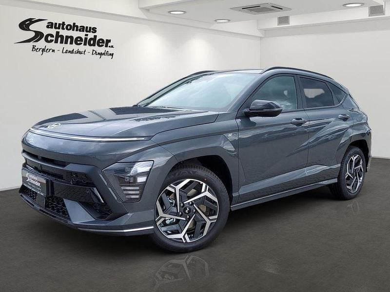Ecotronic grey metallic Neu 2025 Hyundai Kona N Line SUV | 30.390 € (Fairer Preis) - Bild 1/4