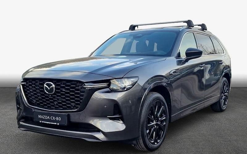 Grau Neu 2025 Mazda CX-80 Homura-Line SUV | 60.897 € (Fairer Preis) - Bild 1/4