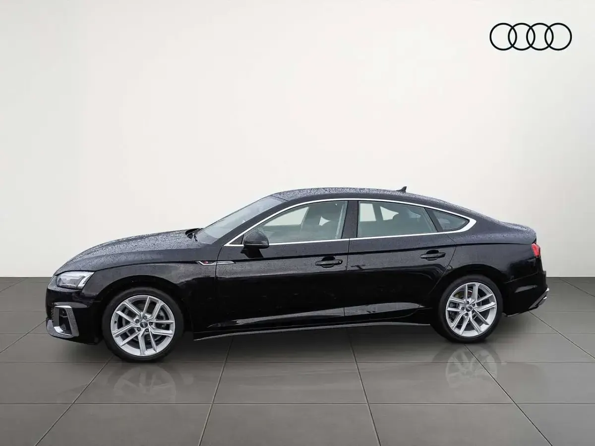 Gebraucht Audi A5 S-Line 163 PS (119 kW) 2022 Mythosschwarz metallic Coupé