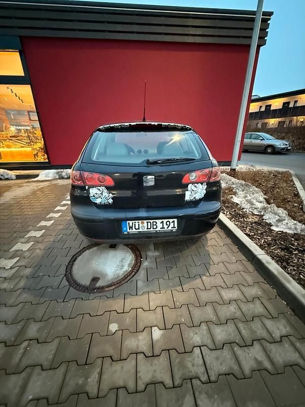 Gebraucht Seat Ibiza 70 PS (51 kW) 2003 Schwarz Kleinwagen