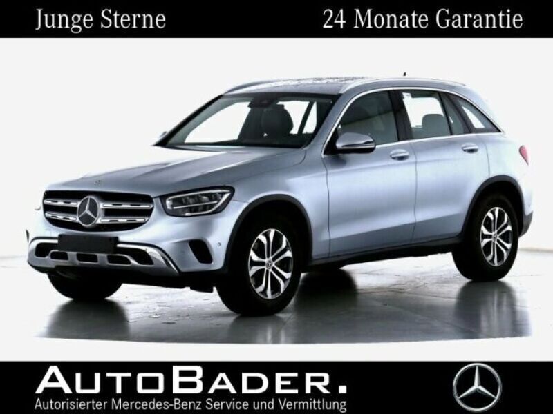 922 lack hightechsilber (metallic) Gebraucht 2021 Mercedes GLC220 Exclusive SUV | 39.984 € (Fairer Preis) - Bild 1/4