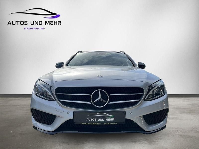 Gebraucht Mercedes C200 AMG line 184 PS (135 kW) 2017 Silber Kombi