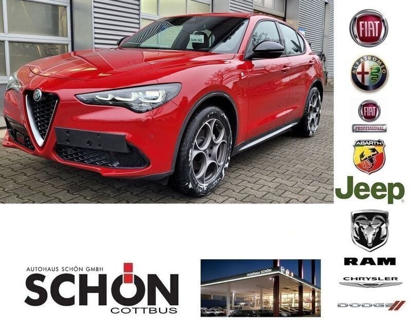 Rosso alfa Gebraucht 2023 Alfa Romeo Stelvio Ti SUV | 48.990 € (Teuer) - Bild 1/4