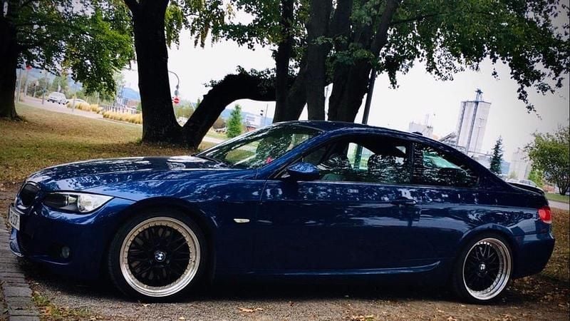 Second-hand BMW 335 Performance 306 CP (225 kW) 2008 Albastru Coupe