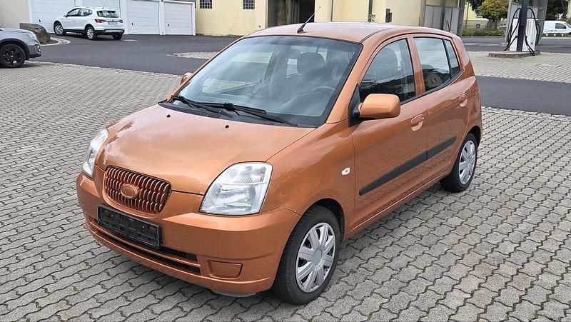 Orange Gebraucht 2007 Kia Picanto Kleinwagen | 750 € (Superpreis) - Bild 1/4