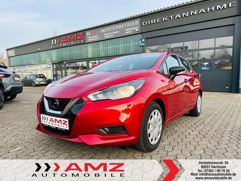 Passion red Gebraucht 2022 Nissan Micra Visia+ Kleinwagen | 13.480 € (Fairer Preis) - Bild 1/4