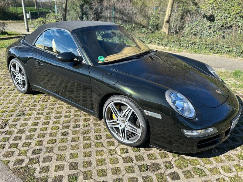 Grün Gebraucht 2007 Porsche 911 Carrera Cabriolet Cabrio | 56.911 € (Etwas zu teuer) - Bild 1/4