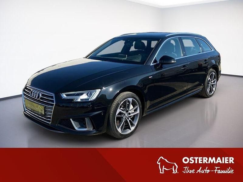 Mythosschwarz Gebraucht 2019 Audi A4 S-Line Kombi | 24.980 € (Guter Preis) - Bild 1/4