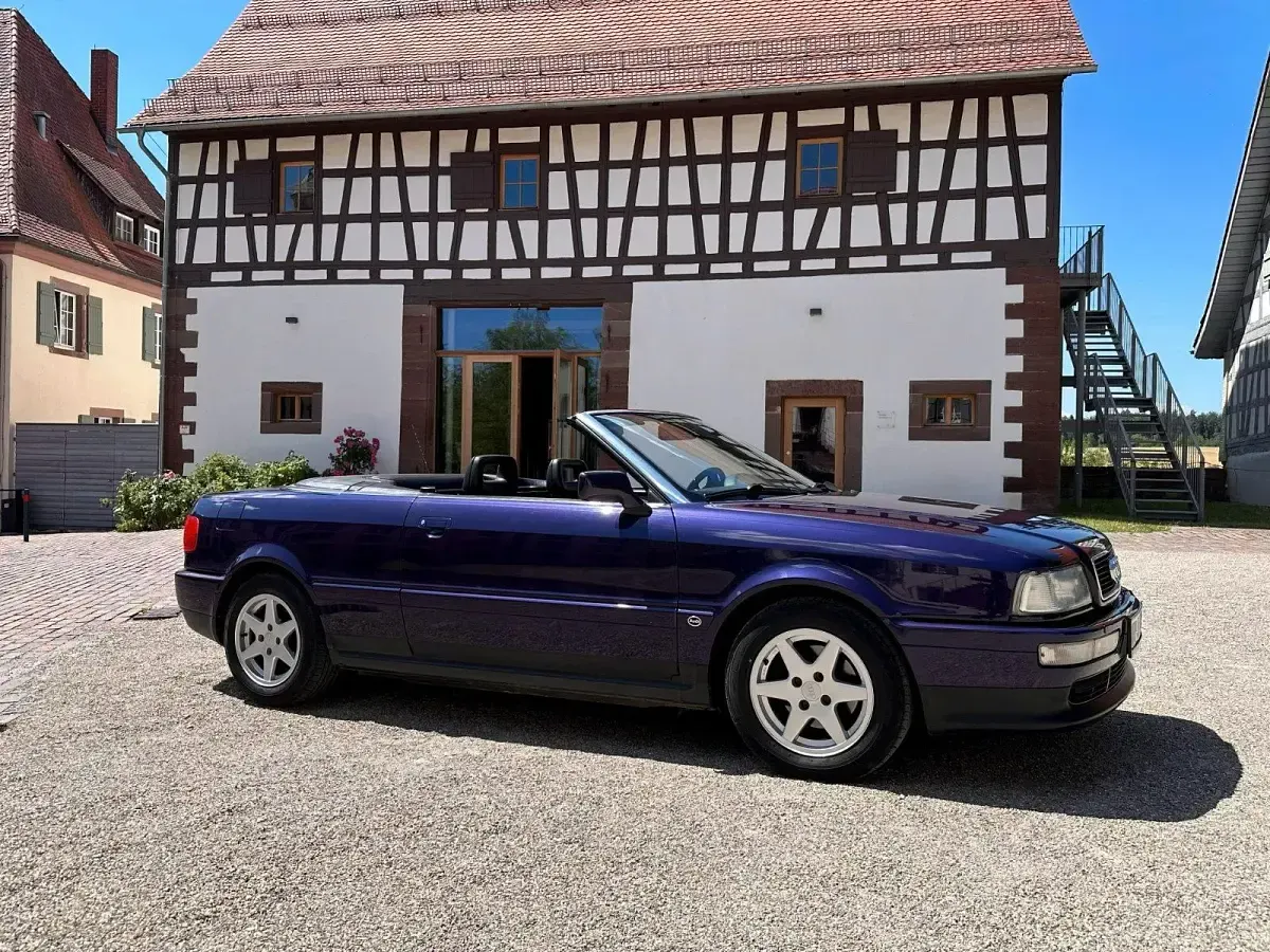 Gebraucht Audi 80 150 PS (110 kW) 1994 Violet Cabrio