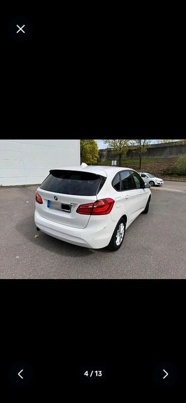Używany BMW 218 Active Tourer 136 KM (100 kW) 2016 Biały Minivan