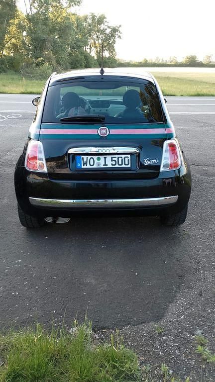 Gebraucht Fiat 500 69 PS (50 kW) 2012 Schwarz Kleinwagen