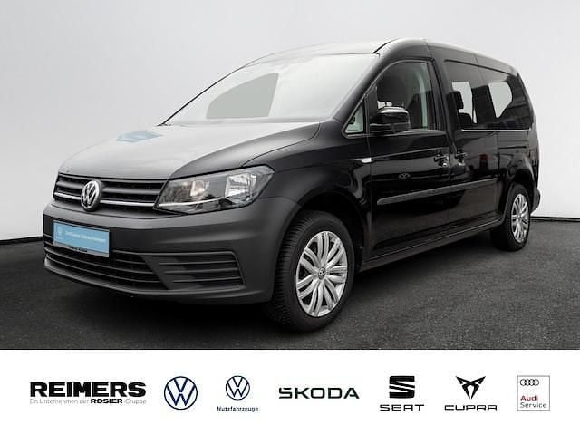 Gebraucht VW Caddy Maxi Trendline 150 PS (110 kW) 2020 Schwarz Van / Kleinbus