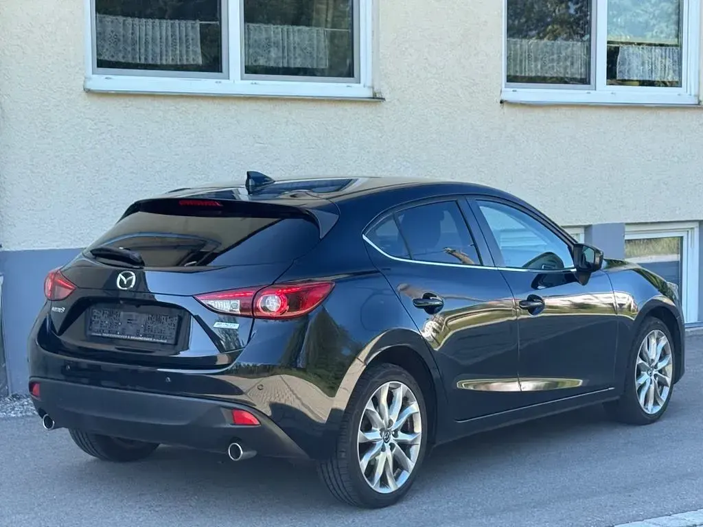Gebraucht Mazda 3 Sports-Line 150 PS (110 kW) 2016 Schwarz Limousine