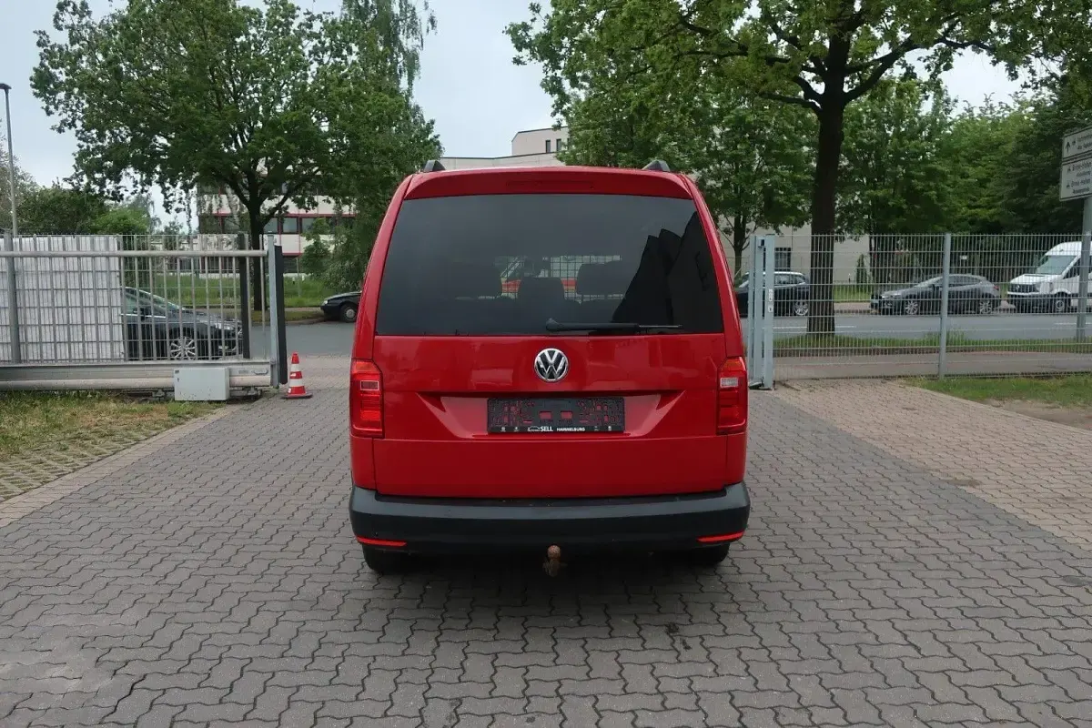 Brugt VW Caddy 122 HK (89 kW) 2017 Rød MPV