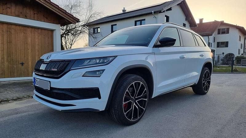 Gebraucht Skoda Kodiaq RS 239 PS (175 kW) 2020 Weiß SUV