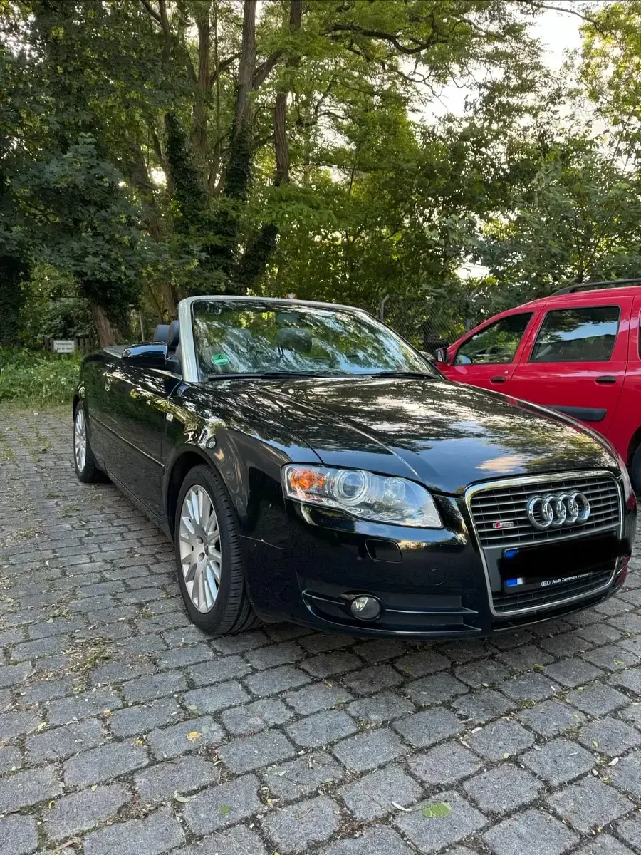Gebraucht Audi A4 Cabriolet S-Line 140 PS (102 kW) 2007 Schwarz Cabrio