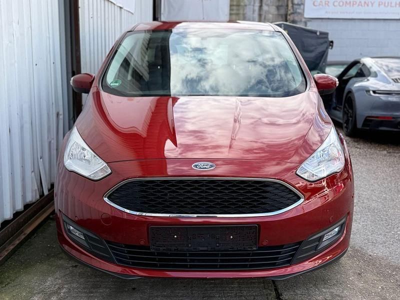 Gebraucht Ford C-MAX Business Edition 101 PS (74 kW) 2017 Cranberryrot metallic Van / Kleinbus