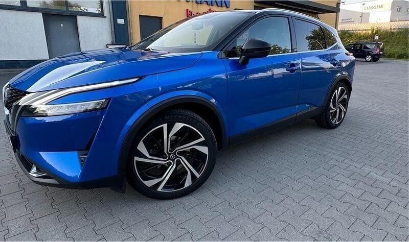 Blau Gebraucht 2023 Nissan Qashqai Tekna+ SUV | 26.999 € (Guter Preis) - Bild 1/4