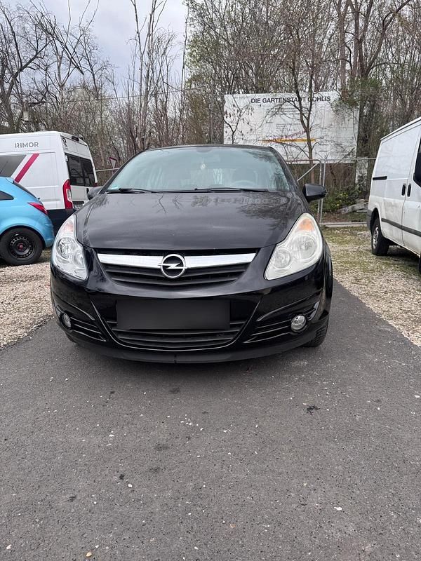 Gebraucht Opel Corsa 80 PS (58 kW) 2007 Schwarz Kleinwagen