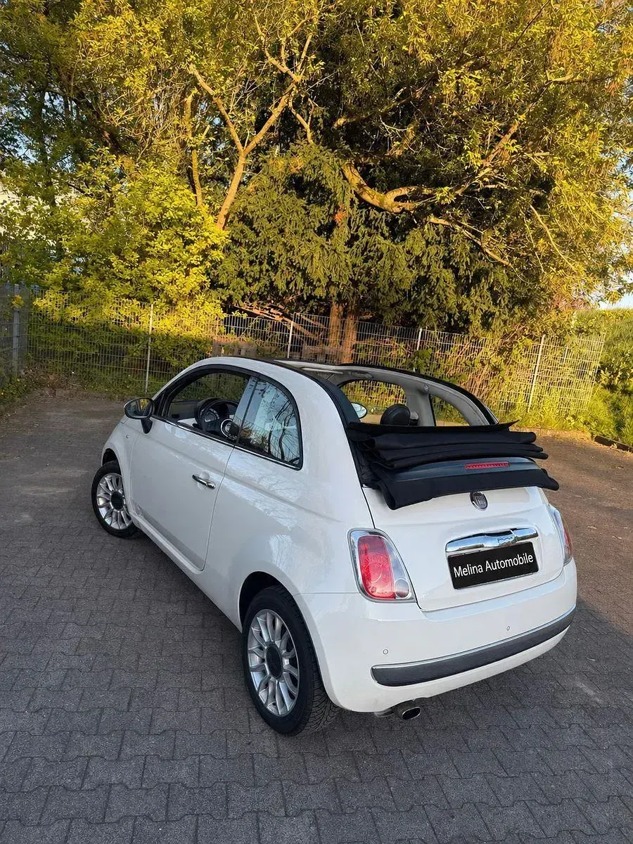 Gebraucht Fiat 500C Lounge 69 PS (50 kW) 2014 Weiß Cabrio
