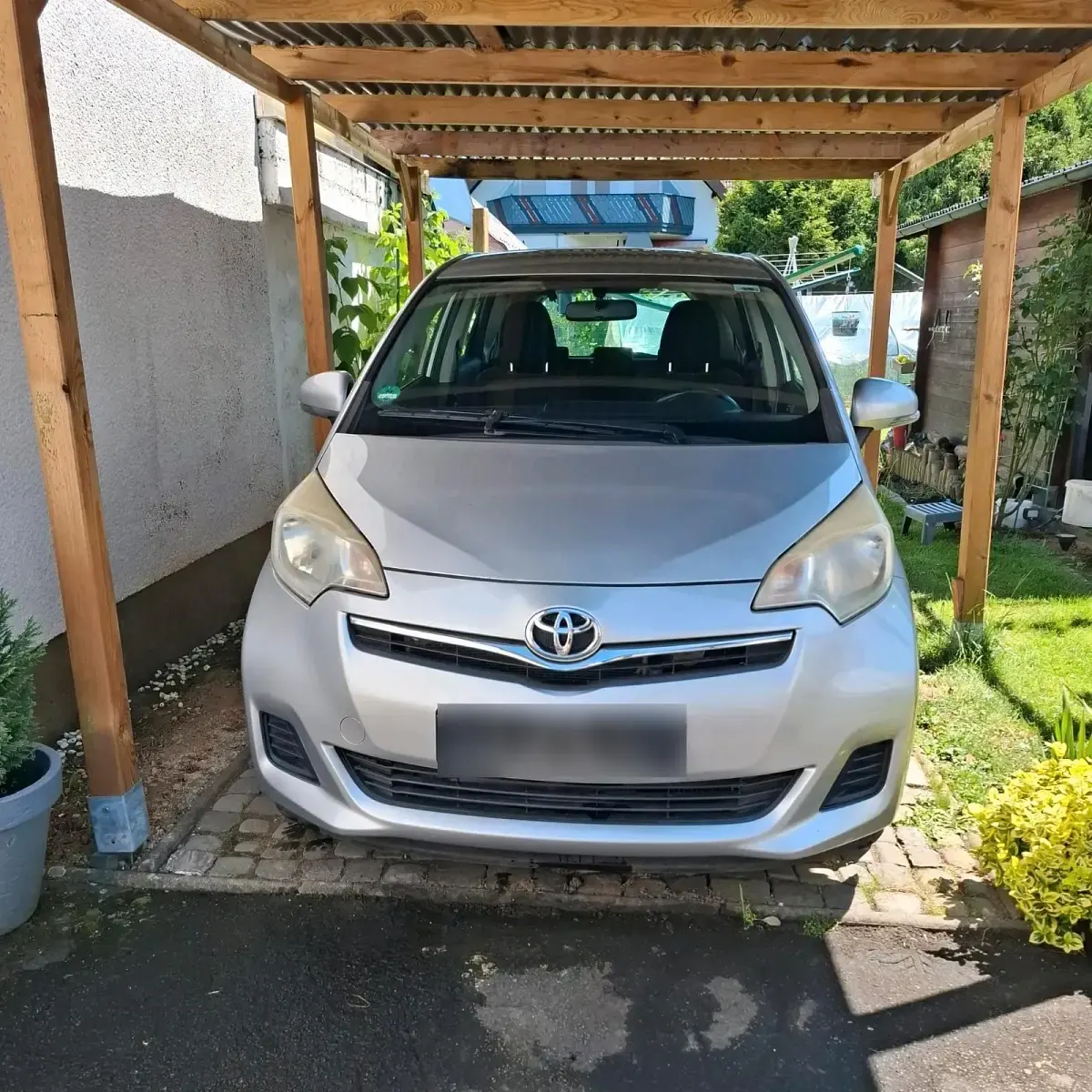Gebraucht Toyota Verso 90 PS (66 kW) 2012 Grau Van / Kleinbus