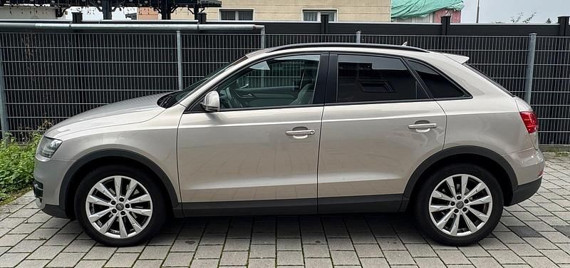 Beige Gebraucht 2014 Audi Q3 SUV | 12.222 € (Fairer Preis) - Bild 1/4
