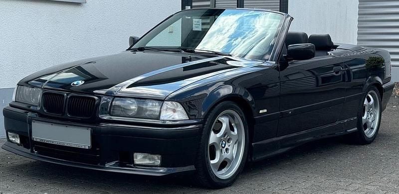 Schwarz Gebraucht 2000 BMW 320 Cabriolet M Sport Cabrio | 10.499 € (Fairer Preis) - Bild 1/4