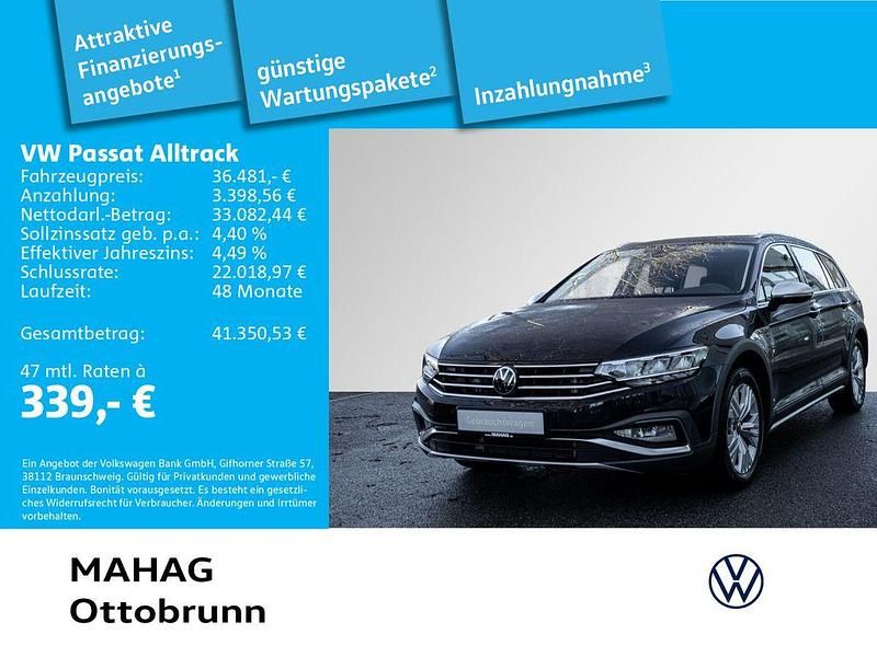 Schwarz Gebraucht 2023 VW Passat Alltrack Kombi | 36.481 € (Etwas zu teuer) - Bild 1/2