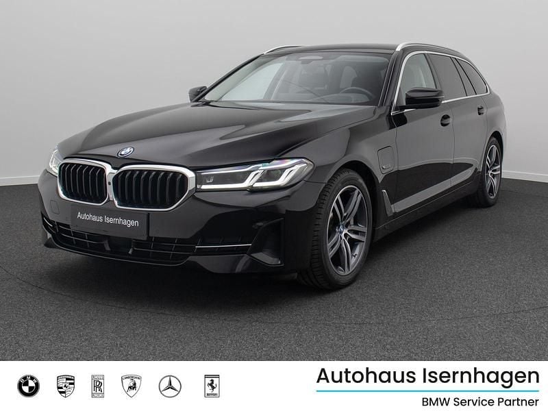 Schwarz 2668schwarz Gebraucht 2022 BMW 520 Sport Line Limousine | 30.999 € (Superpreis) - Bild 1/4