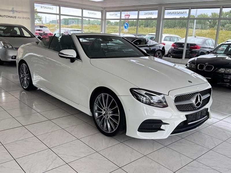 Weiß Gebraucht 2019 Mercedes E220 Sport Cabrio | 34.990 € (Guter Preis) - Bild 1/4