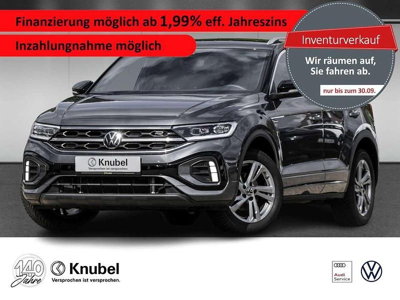 Grau Gebraucht 2025 VW T-Roc R-line SUV | 33.890 € (Teuer) - Bild 1/4