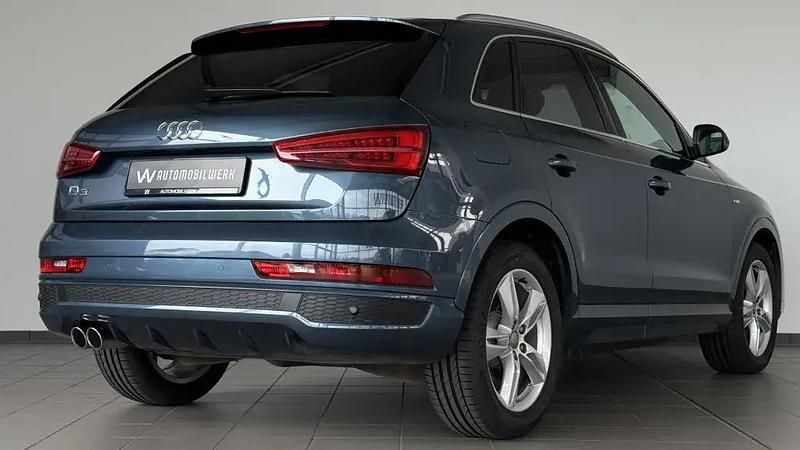 Gebraucht Audi Q3 S-Line 150 PS (110 kW) 2017 Blau utopiablau metallic SUV