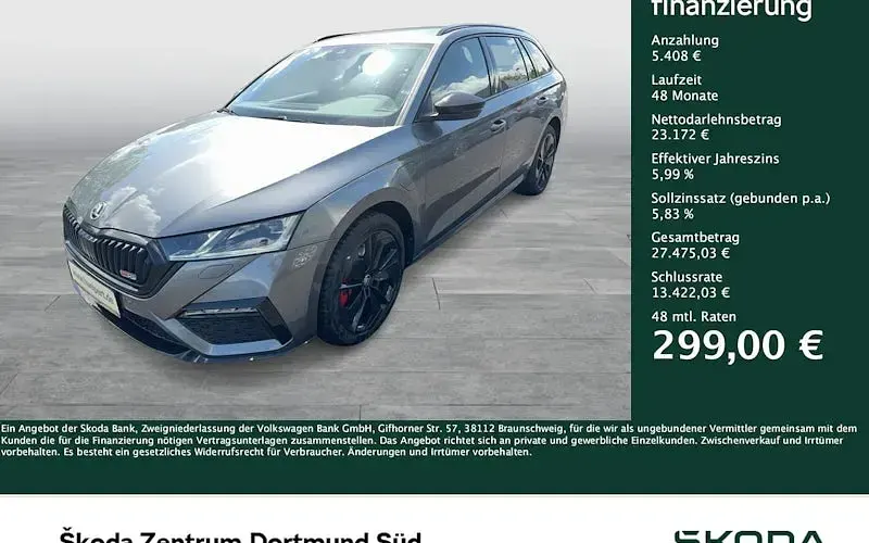 Gebraucht Skoda Octavia RS 245 PS (180 kW) 2023 Kombi