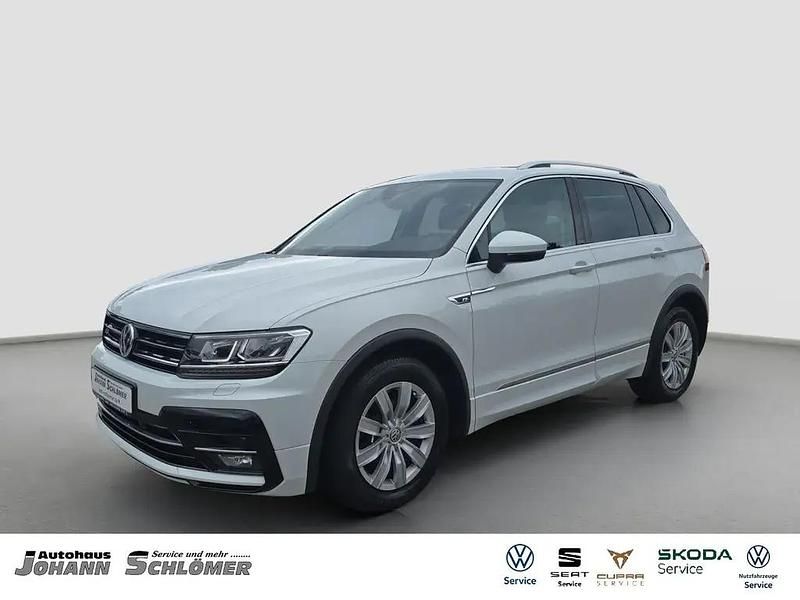 Weiß Gebraucht 2018 VW Tiguan Highline SUV | 23.475 € (Fairer Preis) - Bild 1/4