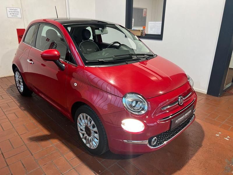 Rot Gebraucht 2016 Fiat 500 Lounge Kleinwagen | 6.490 € (Guter Preis) - Bild 1/4
