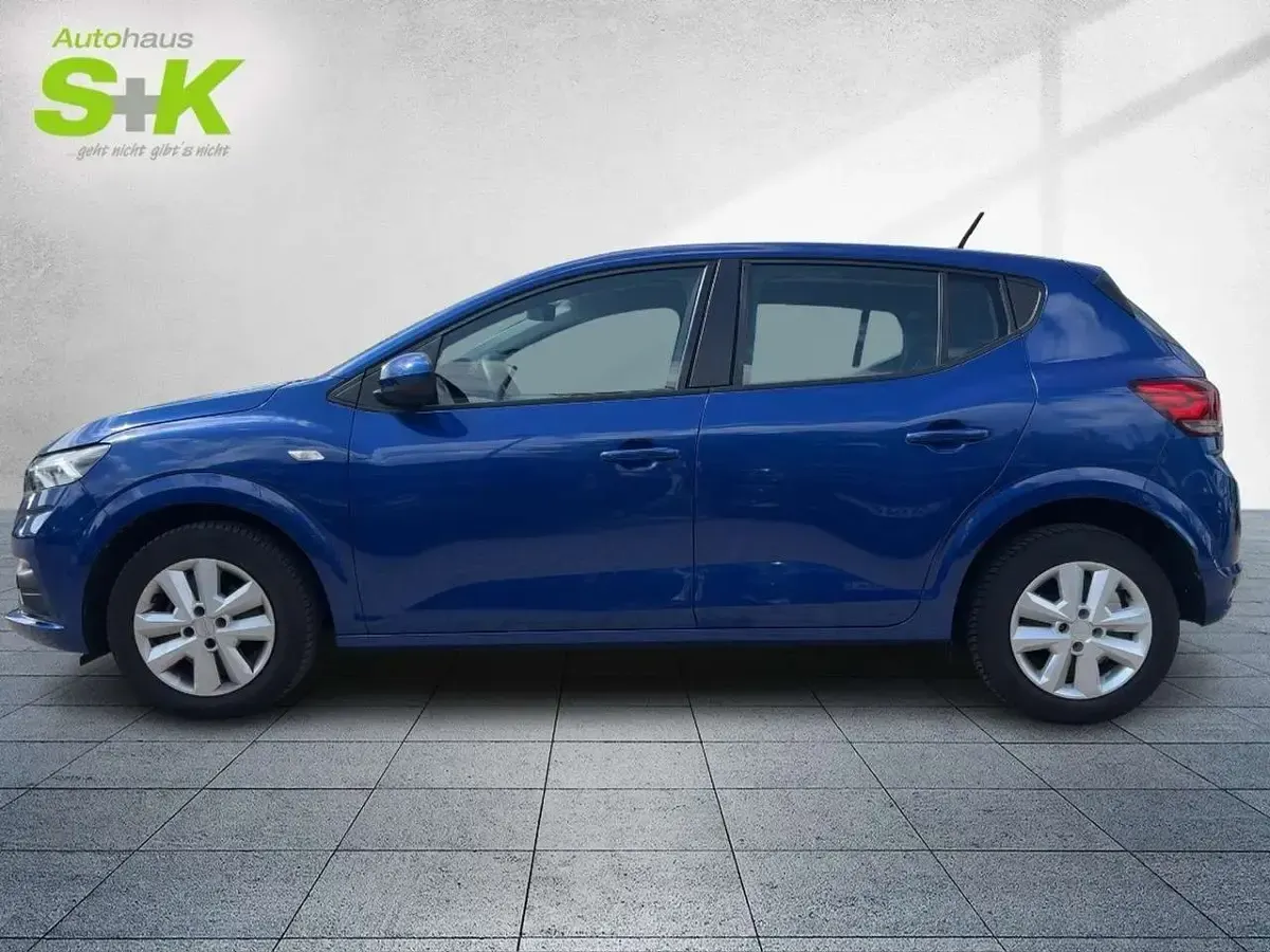 Gebraucht Dacia Sandero Expression 91 PS (66 kW) 2023 Ironblau metallic Kleinwagen