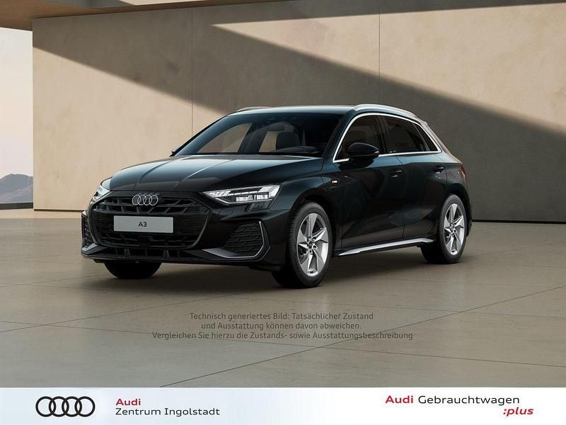 Gebraucht Audi A3 S-Line 204 PS (150 kW) 2025 Mythosschwarz metallic Limousine